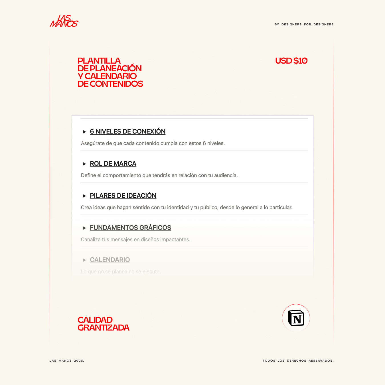 PLANTILLA DE PLANEACIÓN Y CALENDARIO DE CONTENIDOS PARA REDES