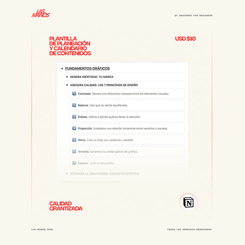 PLANTILLA DE PLANEACIÓN Y CALENDARIO DE CONTENIDOS PARA REDES